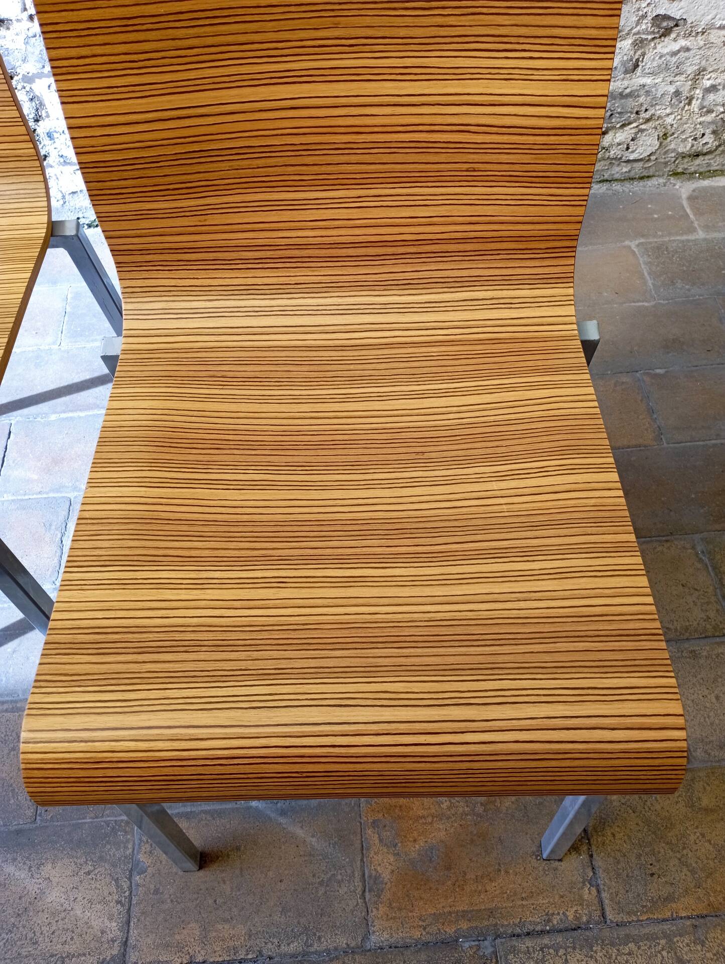 Pair of vintage Kuadra chairs / Pedrali - Italian design