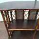 Set Bar + 2 rattan stool bamboo cannage