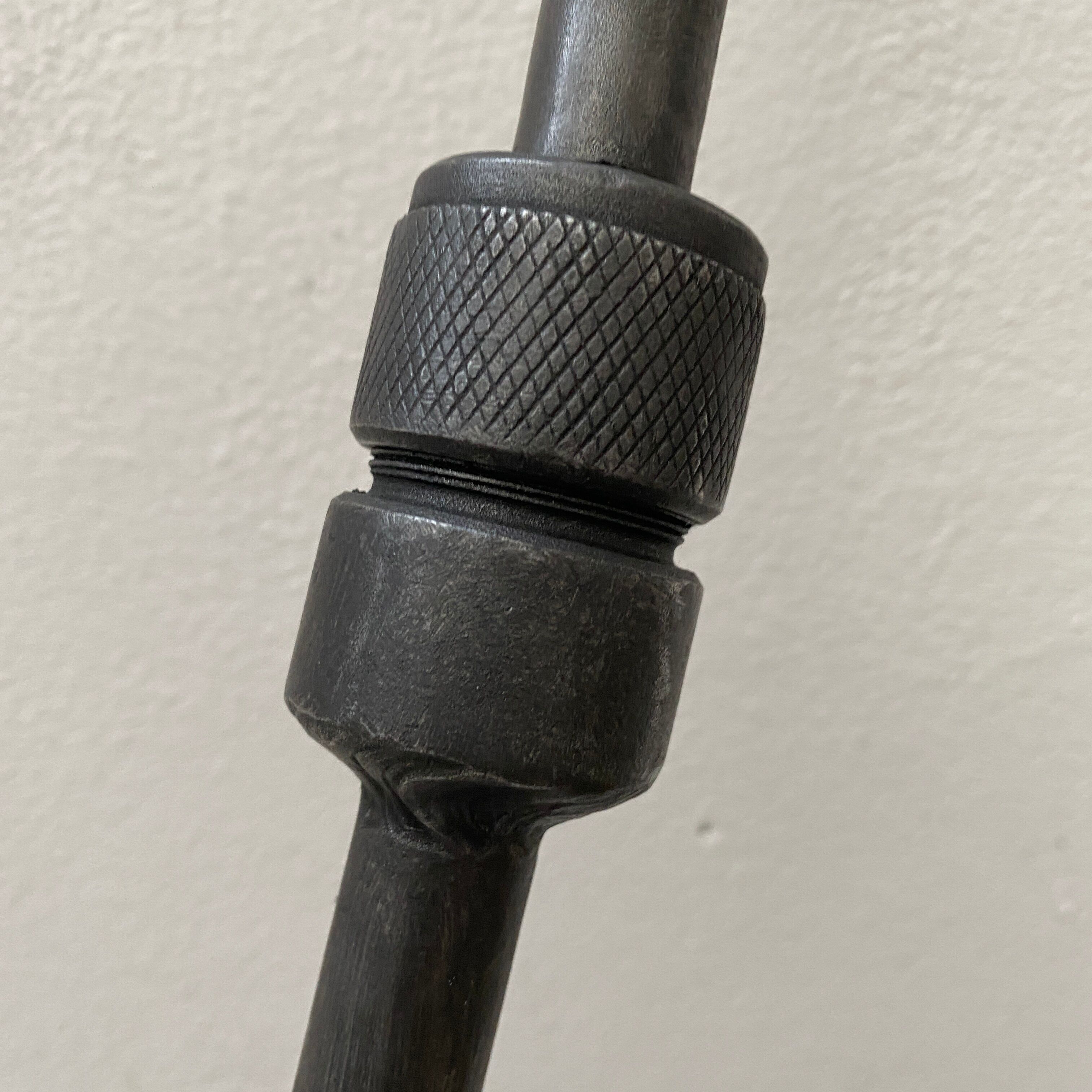 3-arm industrial wall light