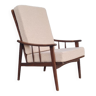 Scandinavian teak armchair 1950