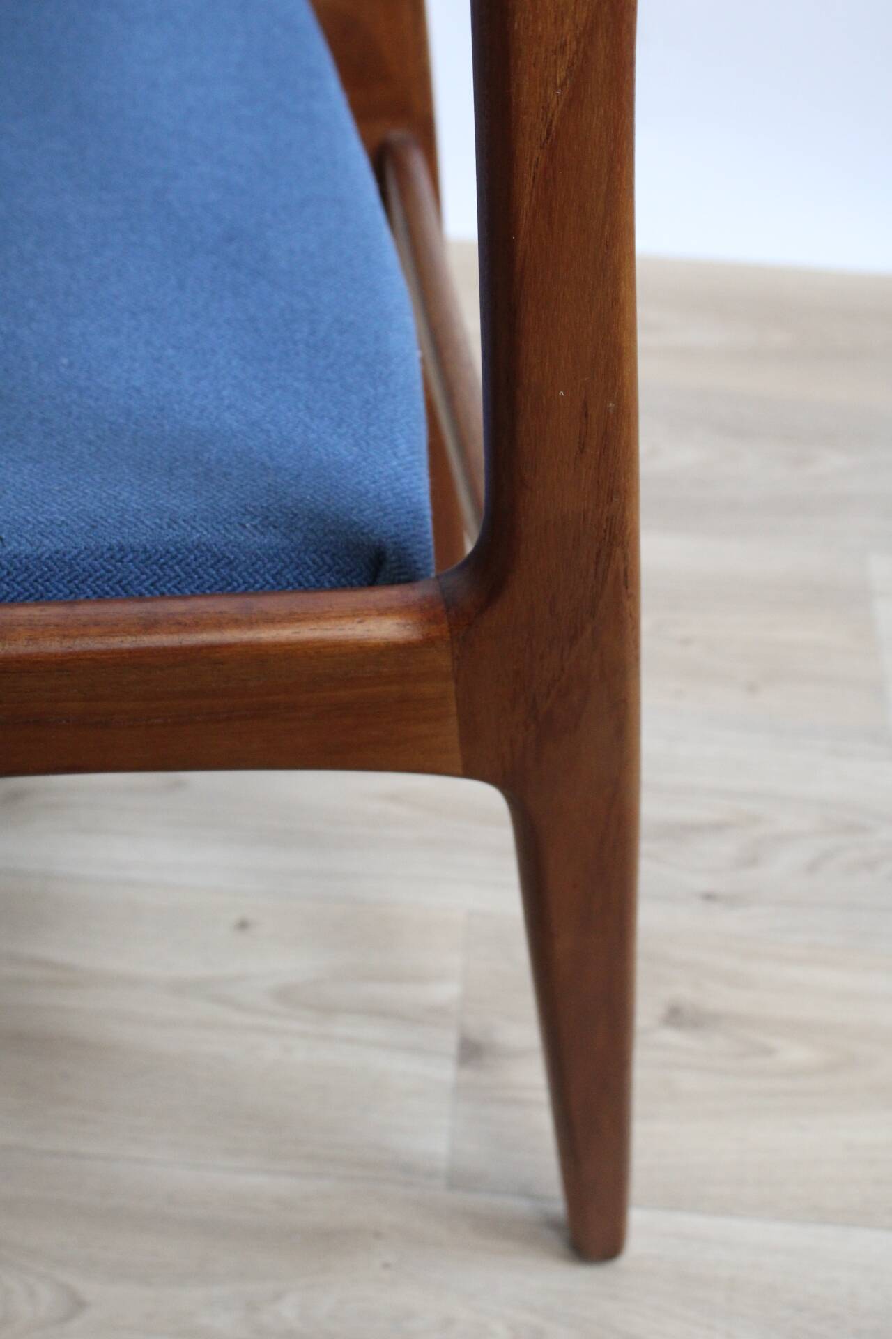 4 chaises vintage en teck, 1960 Danemark