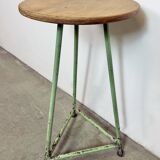 Green Industrial Workshop Stool, 1960s
