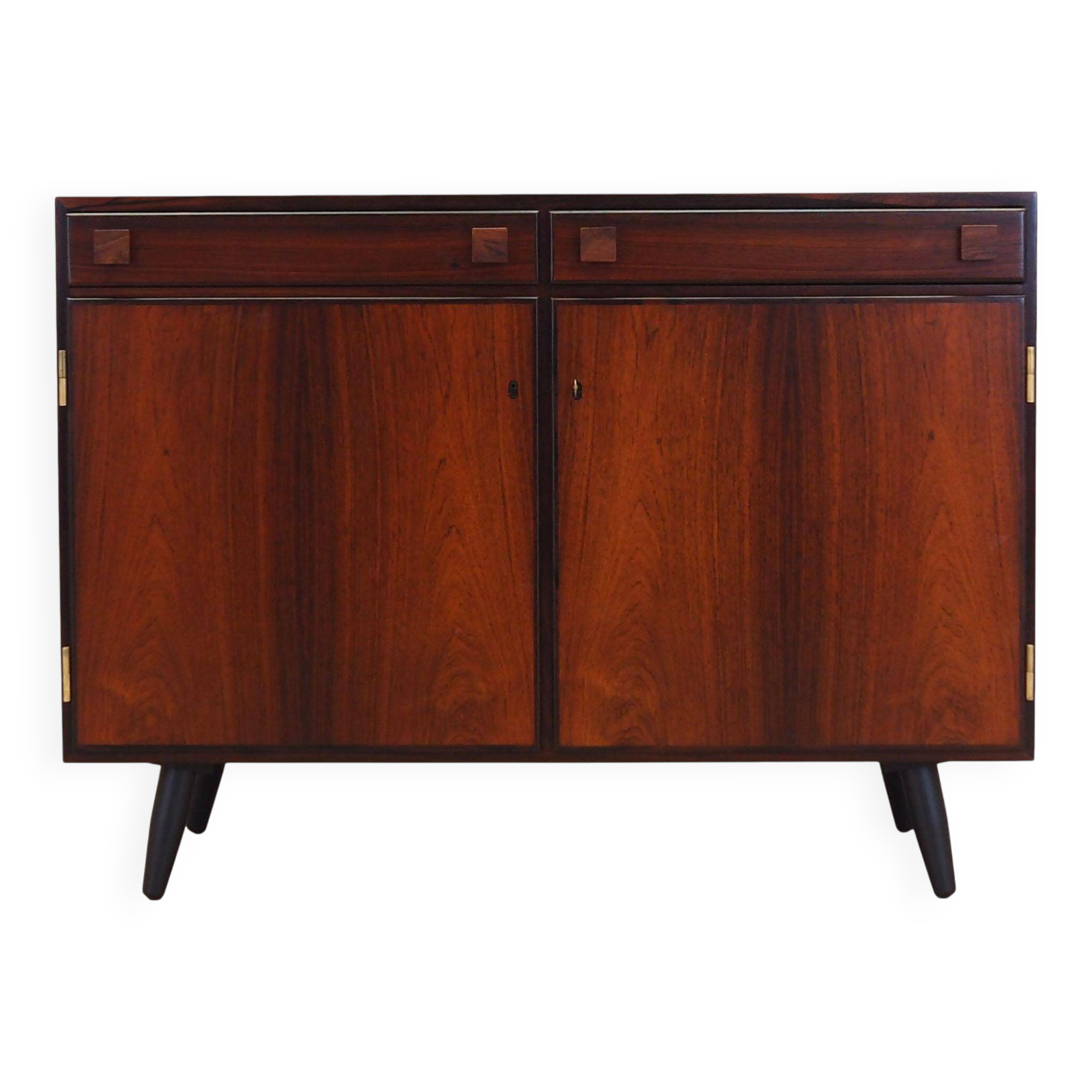 Rosewood cabinet, Danish design, 1960s, manufacturer: O. Bank Larsen