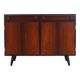 Meuble en palissandre, design danois, années 1960, fabricant : O. Bank Larsen