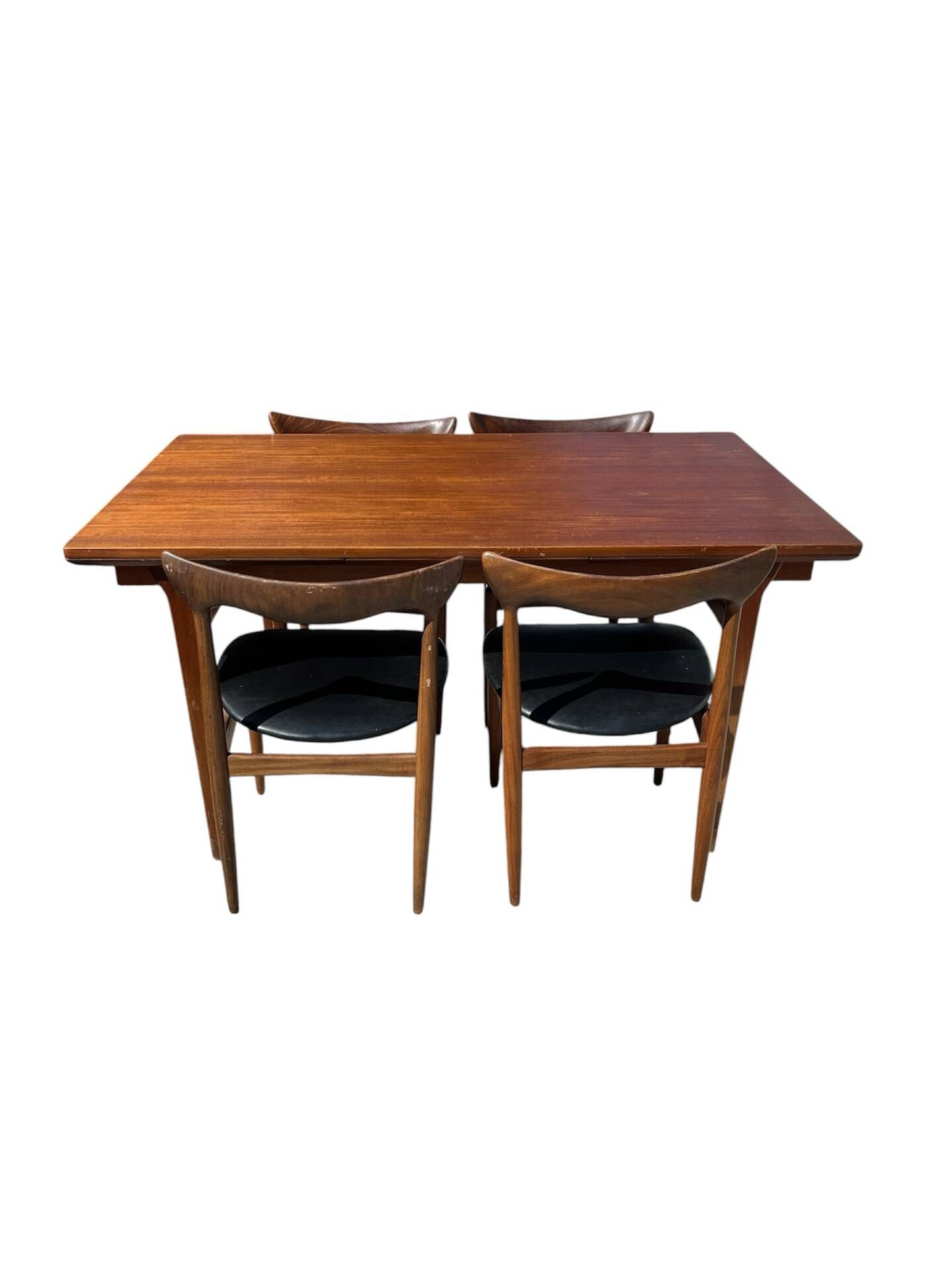 Ensemble salle à manger scandinave teck /chaises Samcom année 60