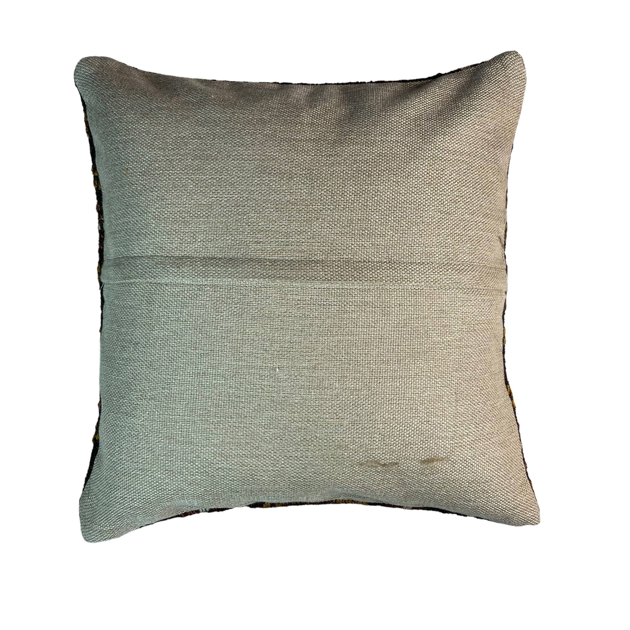 Housse de coussin Kilim turque vintage, 45 x 45 cm