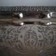 Silver metal tray