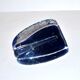 Vintage vase in cobalt blue murano glass? Soliflore triangle 1960-1970
