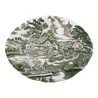 English Style porcelain dish from Lunéville