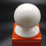 Spagnolo for Sicart 2 orange and white pots 1970s