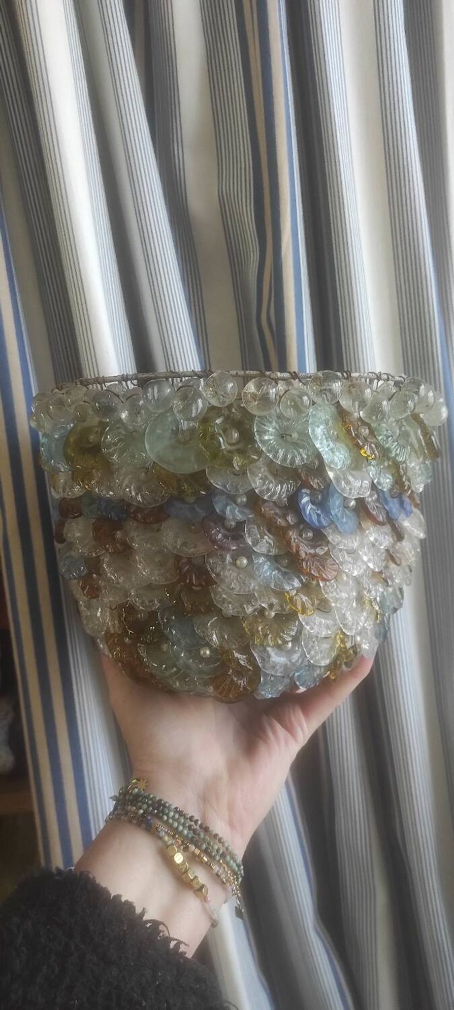 Abat-jour en verre de Murano