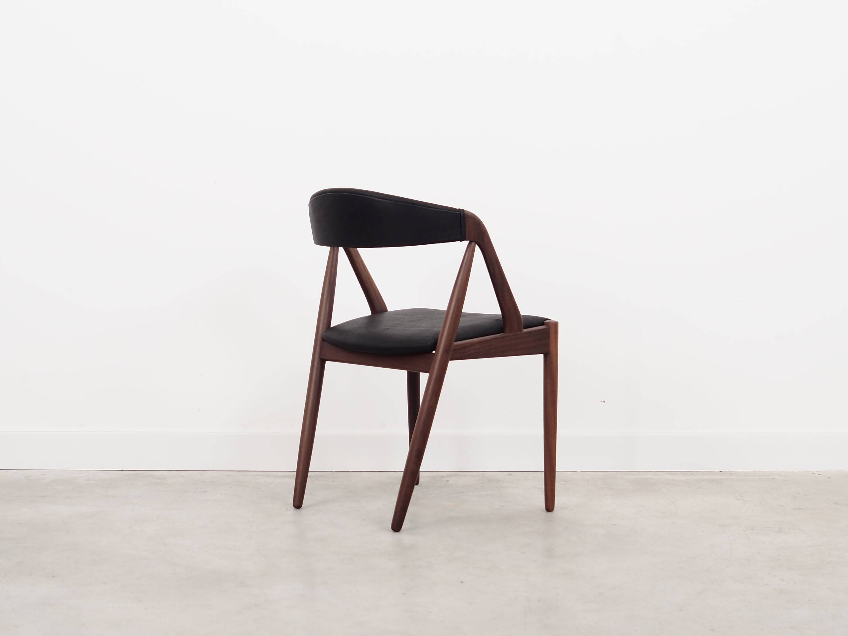Set of four teak chairs, Danish design, 1970s, designer: Kai Kristiansen
