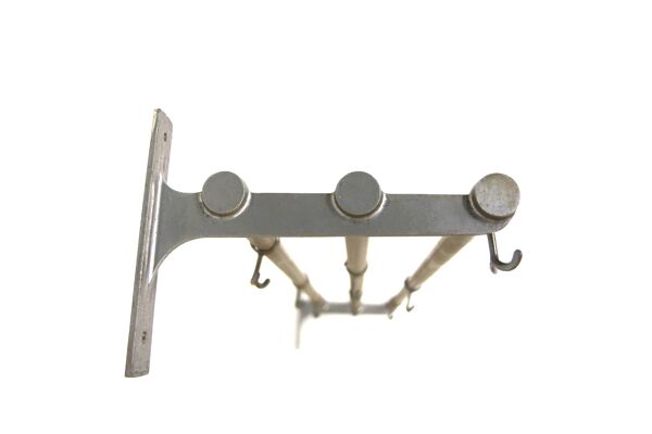 Patère scandinave en métal, Suède, 1950