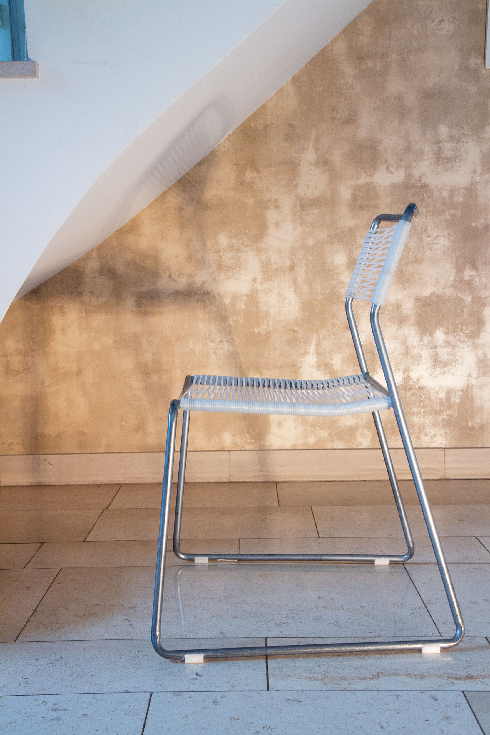 Série de 5 chaises Melker scoubidou vintage Ikéa 1990's