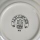 Set of 6 dessert plates "rébus" in Gien earthenware