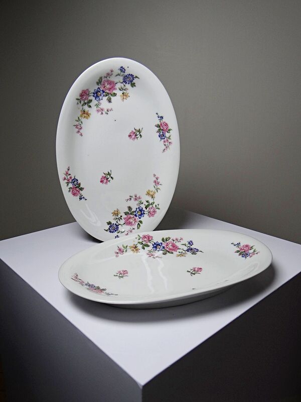 Service 28 pièces Bernardaud porcelaine de Limoges décor floral années 20-50