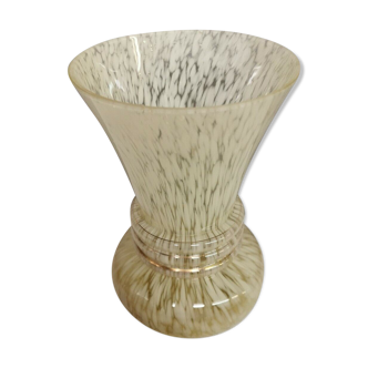 Clichy speckled vase