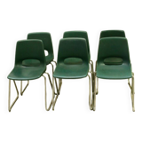 Set of 6 vintage chairs by Marko Netherlands 1970