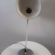 Metal lamp with desk ball joints