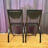 Pair of Sinus chairs designed by Karl Friedrich Förster, KFF, Germany, 1980