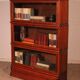 Globe Wernicke Library in mahogany, consisting of 3 pieces.