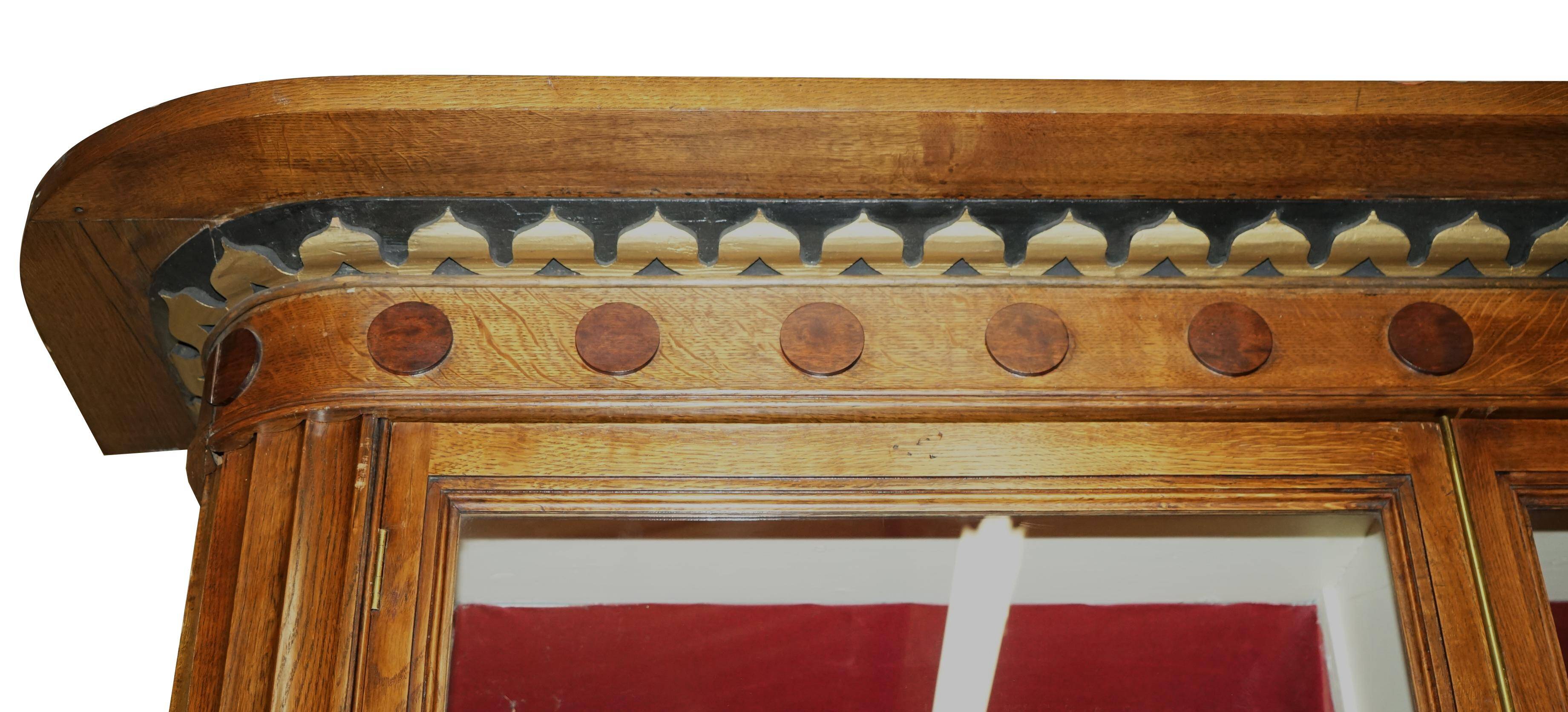 Library with drawers in the style of Samuel Pepys 1666
