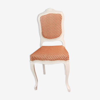 Restored and retapissé Chair