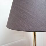 Tripod floor lamp vintage brass 60s