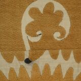 Hand-knotted rug, vintage Turkish rug 113x134 cm