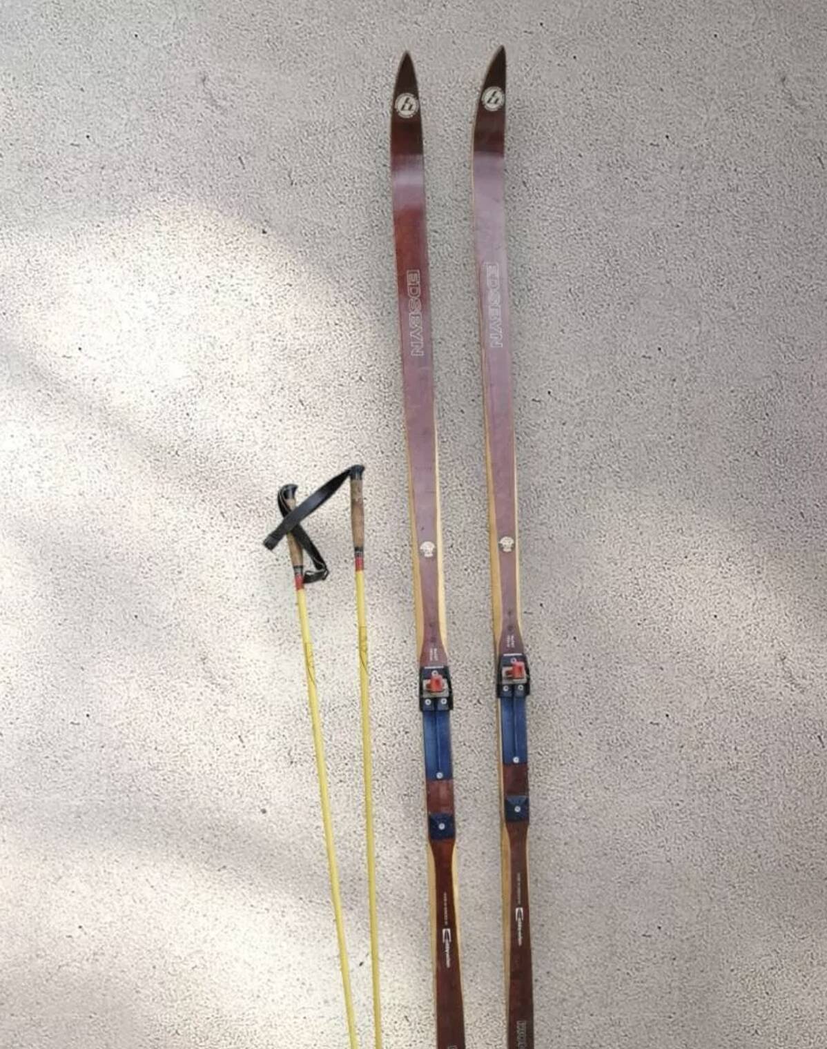 Ski vintage edsbyn verken sweden