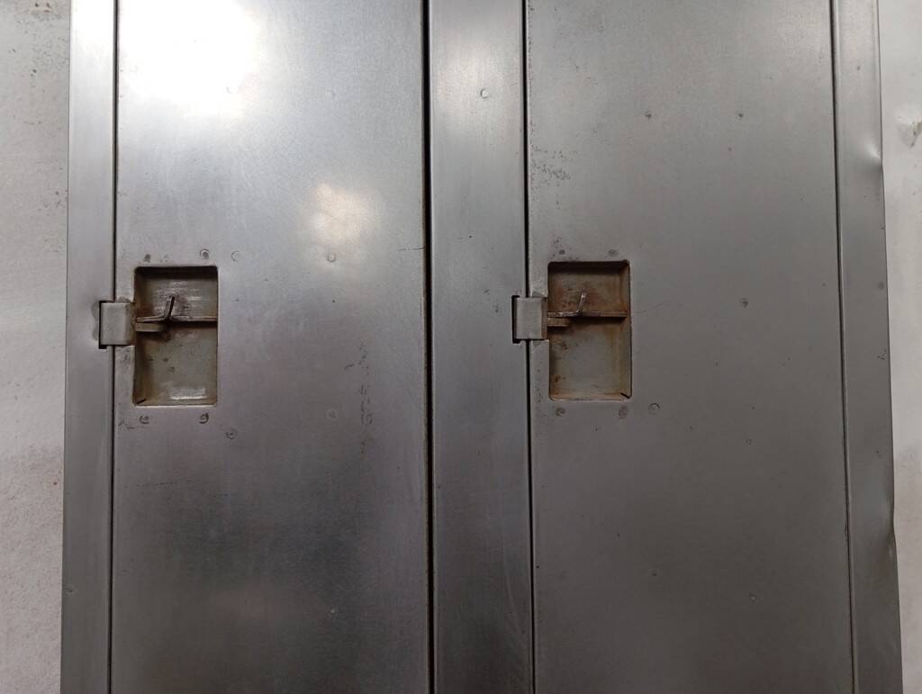 1950s stripped industrial wardrobe