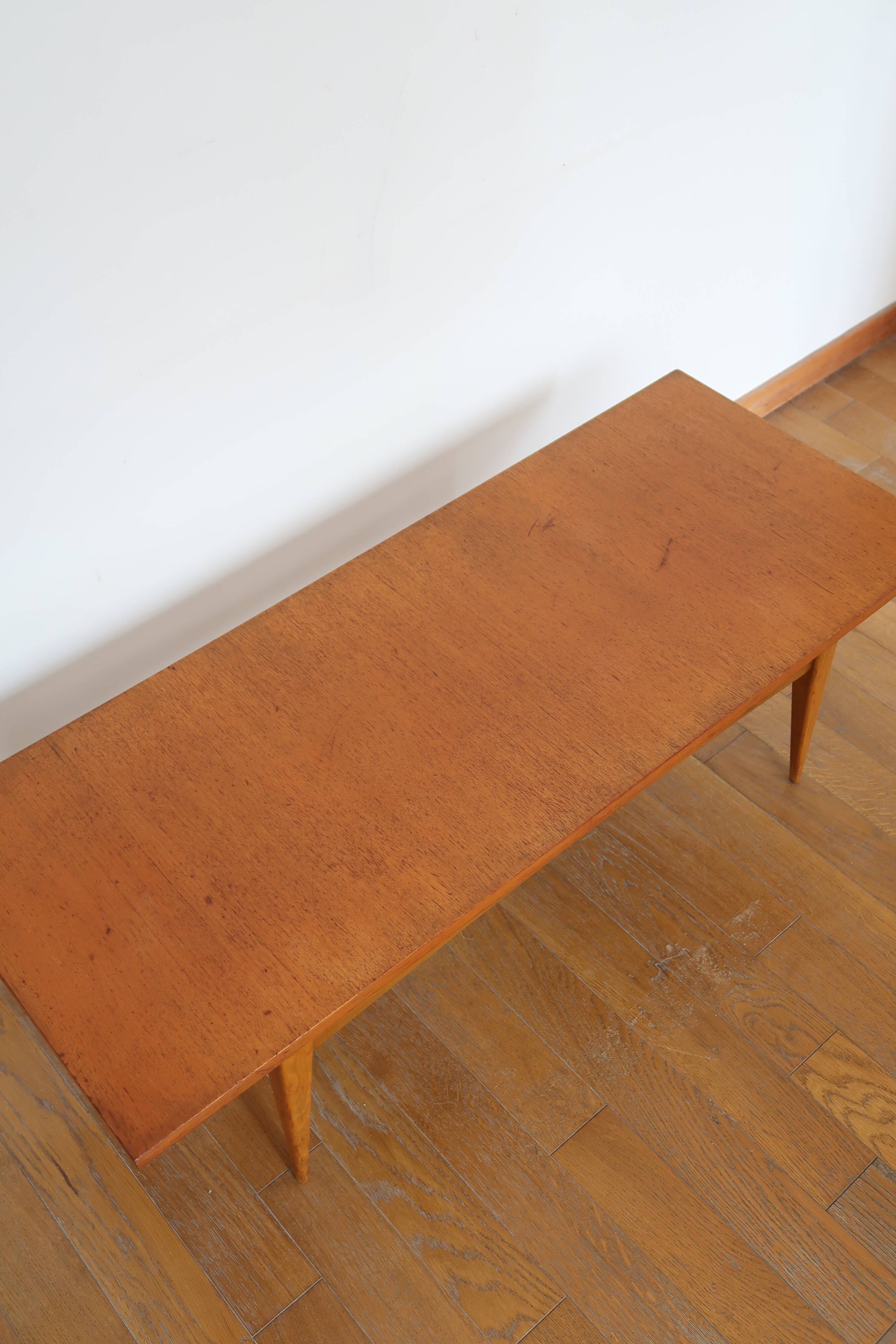 Scandinavian coffee table 70's