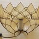 Paire d'appliques lotus