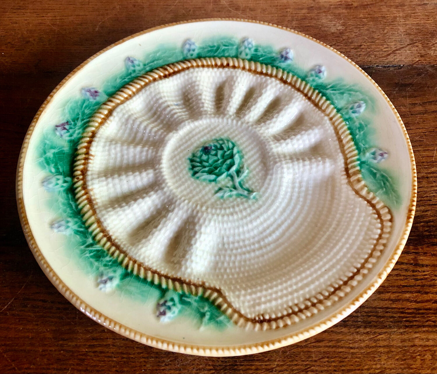 Flat plate in Longchamp slurry