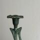 Two-branched metal candle holder