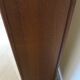 Double curtain cabinet - notary furniture - solid wood - 1970 - industrial style
