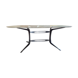 Marble table by Pierre Pichard, 1970, Ligne Roset.