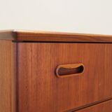 Commode en teck, design danois, années 1970, production : Danemark