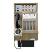 Coin-operated cabin payphone
