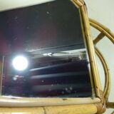 Vintage rattan dressing table 1970's