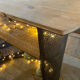 Bar comptoir fer et bois