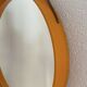 Danish round mirror, made of plastic, 1970s
