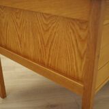 Ash desk, Danish design, 1970s, manufacturer: Domino Møbler