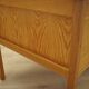 Ash wood desk, Danish design, 1970s, manufacturer: Domino Møbler