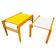 Mid Century Beech Plant Stands with Umakart Tops, 1970s Set