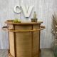 Vintage rattan bar