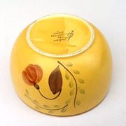 1960s Salad bowl Ateliers du Revernay France (Digoin) Matte stoneware