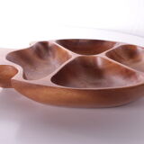 Vintage teak drink bowl 1960s german