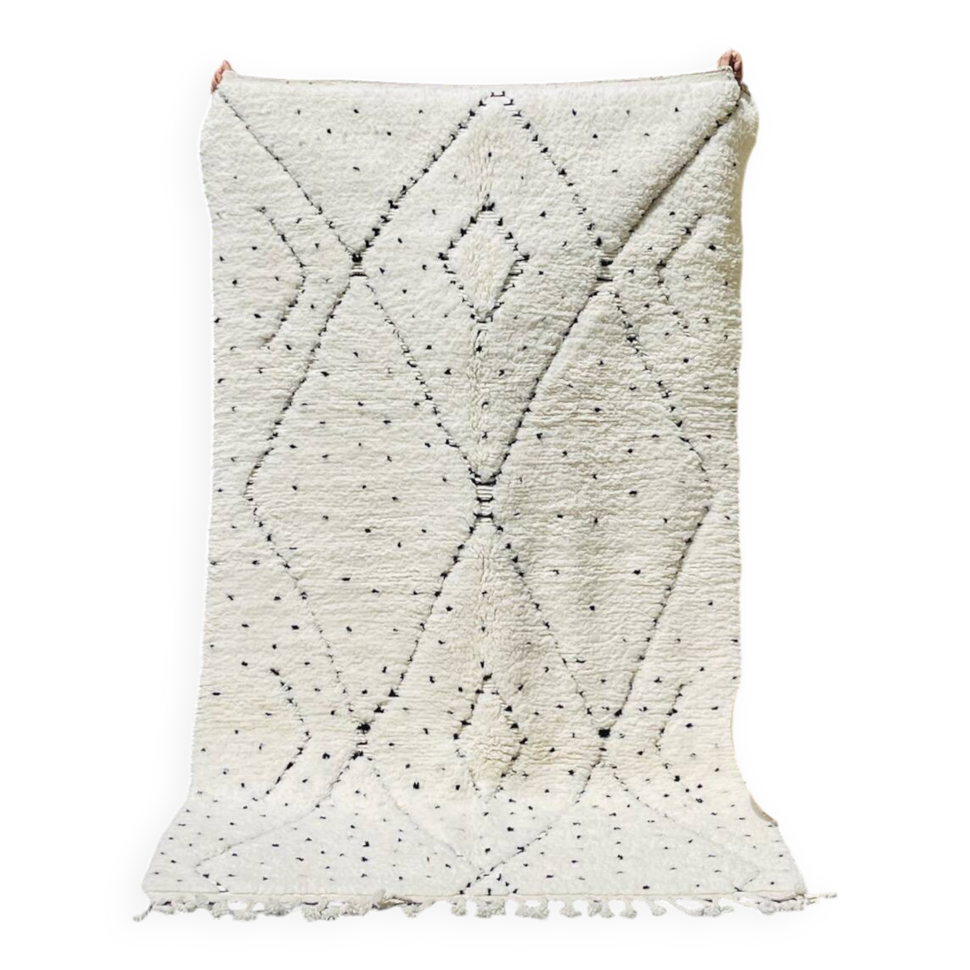 New M'rit polka dot rug