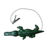 Metal crocodile